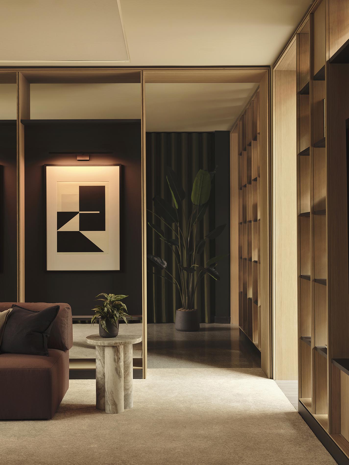 Plant in Seating Area Plant in Seating Area