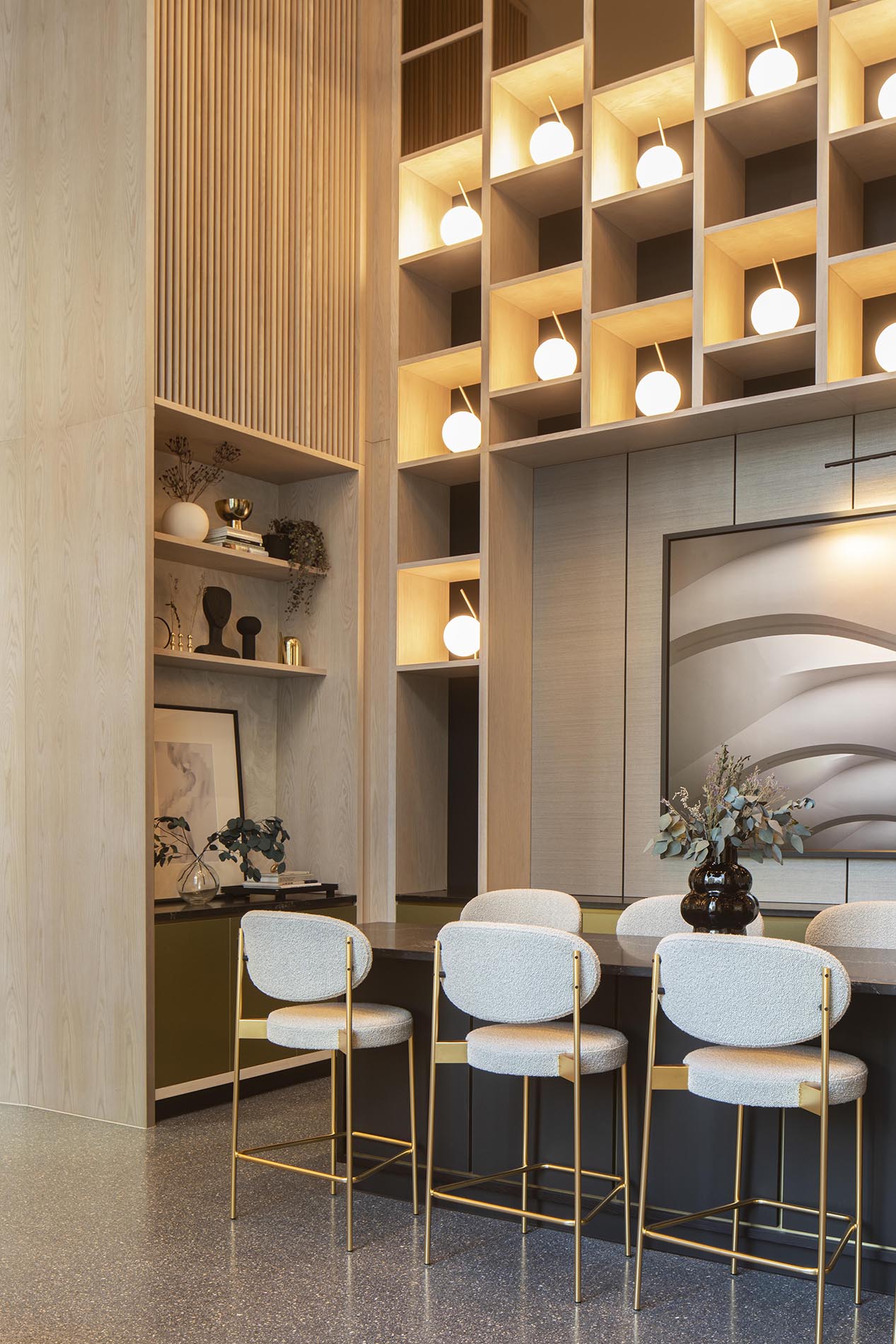 Bar Stool Seating Area Bar Stool Seating Area