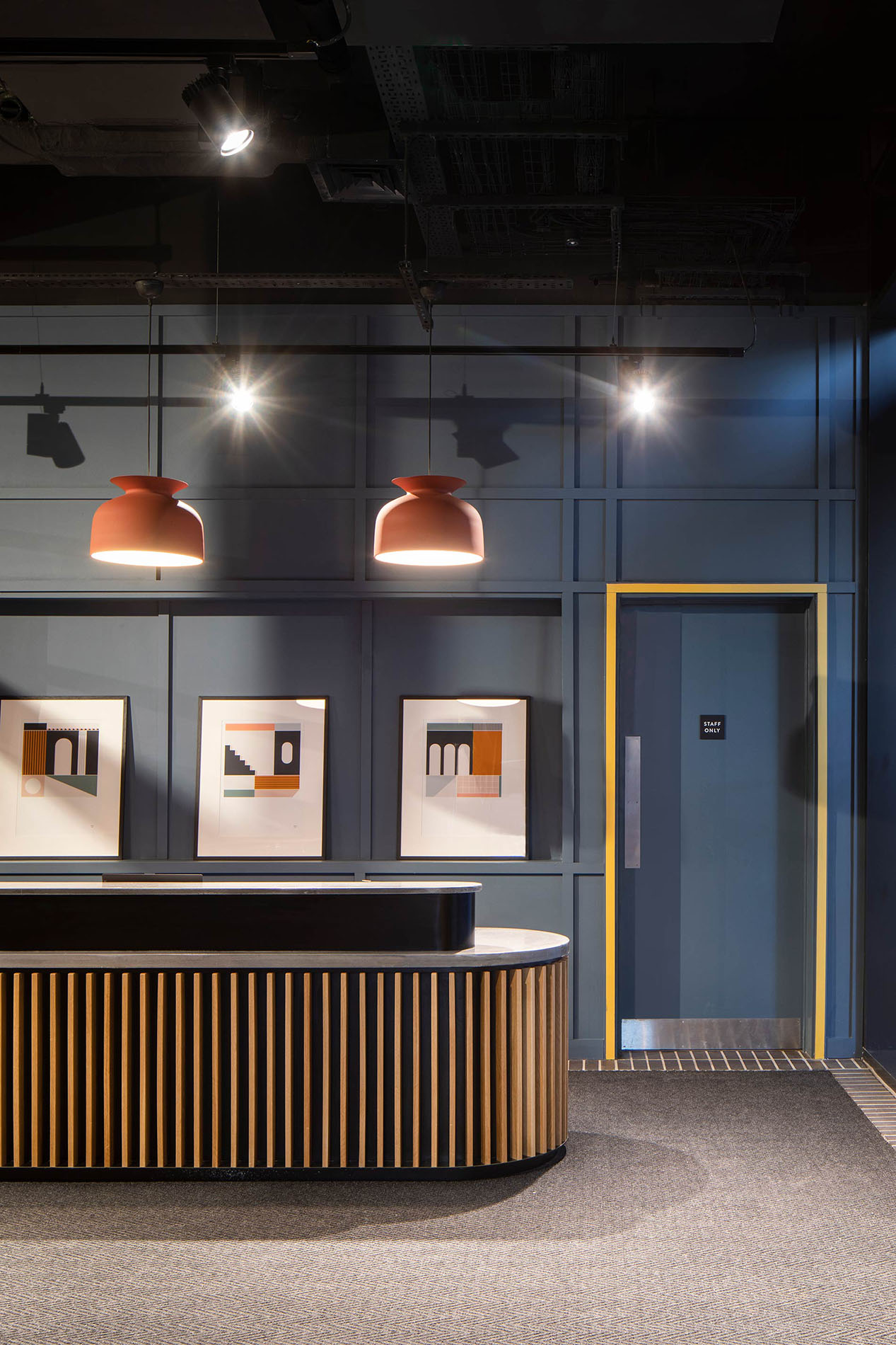 Reception area