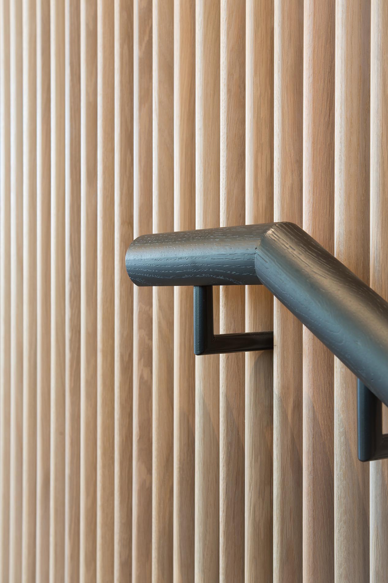 Stairs banister rail detail Stairs banister rail detail