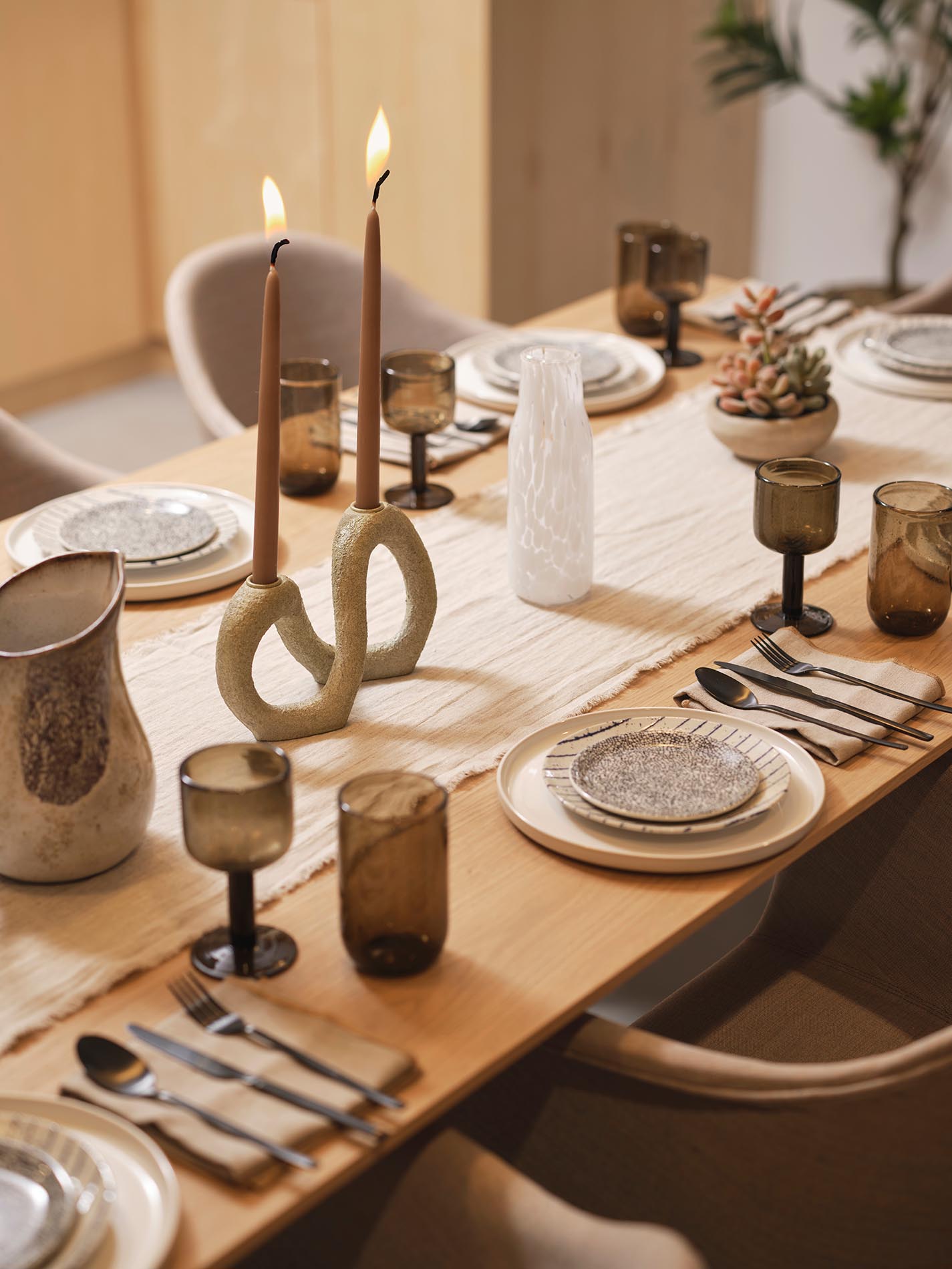 Dining Table with Accessories