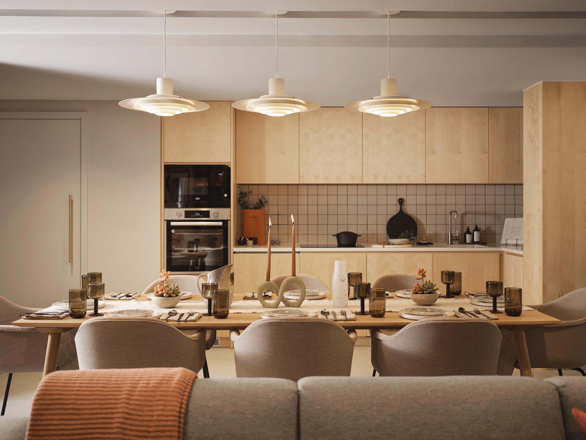 Kitchen and Dining Area