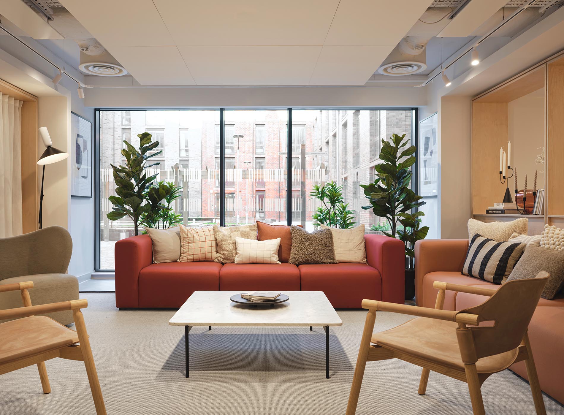 Living Room View Through Window